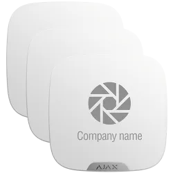 Pack 10 cubiertas personalizables para sirena exterior - Color blanco - Apto para uso exterior - No incluye sirena