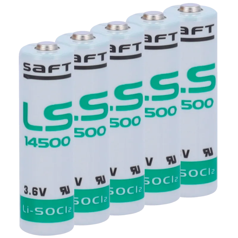Saft - Pack de pilas AA / LS14500 - Voltaje 3.6 V - Litio / 10 Unidades - Capacidad nominal 2600 mAh - Compatible con...