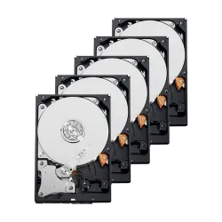 Pack de discos duros - 10 unidades - Seagate SkyHawk AIST8000VE0004 - Hasta 32 transmisiones de inteligencia artifici...
