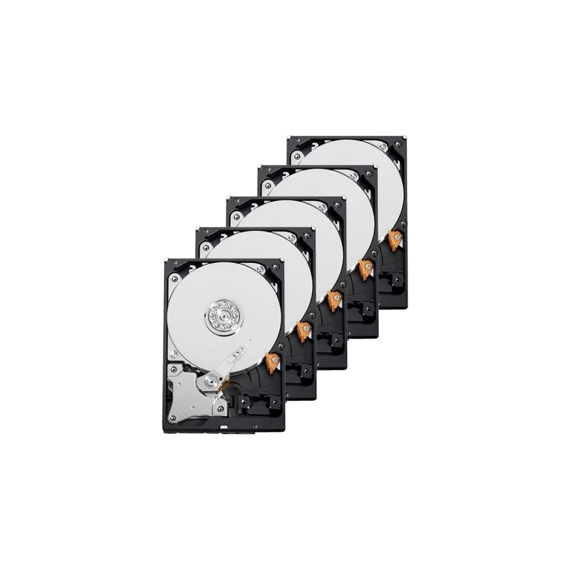 Pack de discos duros - 10 unidades - Seagate SkyHawk AIST8000VE0004 - Hasta 32 transmisiones de inteligencia artifici...