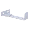 Soporte para barrera - Ángulo y longitud ajustable - Acero inoxidable - Compatible con ABI30 y ABI100