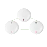 3 detectores de humo autónomo interconectado - Permite conectar varios detectores por RF - Duración de la batería 10 ...