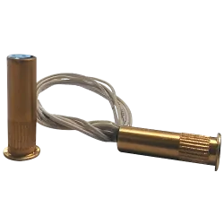 Contacto magnético FDP - Especial para empotrar en madera - Tecnología Reed - Sistema de 4 hilos - Cubierta de cobre ...