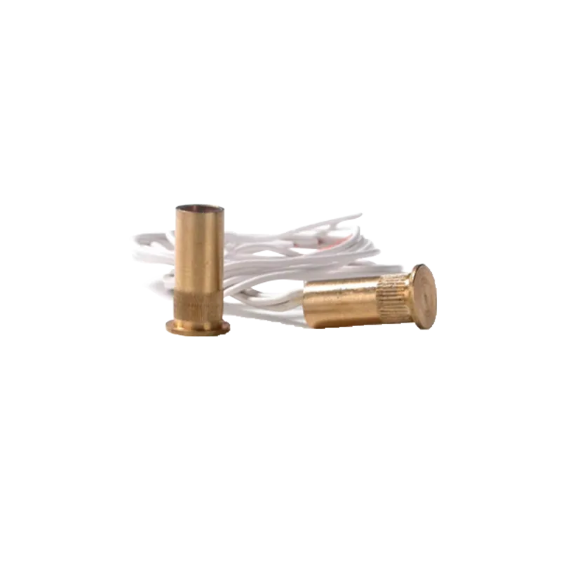 Mini Contacto magnético FDP - Especial para empotrar en madera - Tecnología Reed - Sistema de 4 hilos - Cubierta de c...