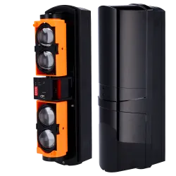 Detector de barrera por infrarrojos - Compatible con Transmitter o DoorProtect Ajax - Cableado | 4 haces | Función A...