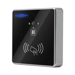 Lector de acceso de superficie - Acceso por tarjeta MF y QR - Indicador LED y acústico - Wiegand 26/34 - Compatible c...