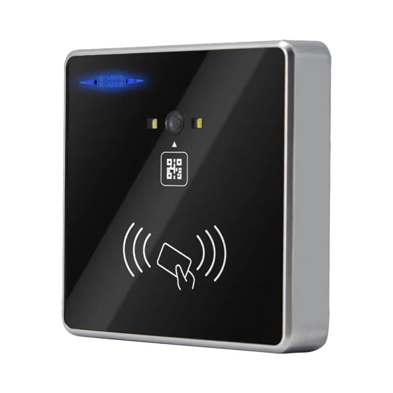 Lector de acceso de superficie - Acceso por tarjeta MF y QR - Indicador LED y acústico - Wiegand 26/34 - Compatible c...