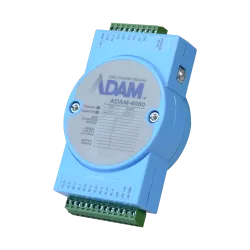Módulo de adquisición y control de datos - 6 entradas digitales / 6 salidas de relé - Protocolos: Modbus/TCP, TCP/IP,...