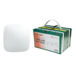 Kit de alarma autónomo - Hub 2 de 6V y batería larga duración - Fácil instalación - Duración hasta 12 meses - Batería...