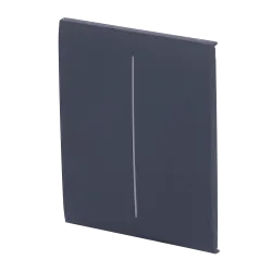 Panel táctil para interruptor de luz doble - Compatible con AJ-LIGHTCORE-2G - Retroiluminación LED - Panel táctil ce...