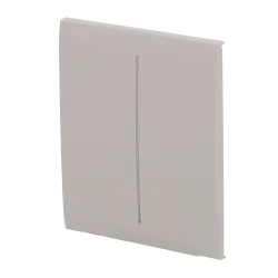 Panel táctil para interruptor de luz doble - Compatible con AJ-LIGHTCORE-2G - Retroiluminación LED - Panel táctil ce...