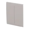 Panel táctil para interruptor de luz doble - Compatible con AJ-LIGHTCORE-2G - Retroiluminación LED - Panel táctil ce...