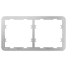 Marco para dos dispositivos - Compatible con AJ-SIDEBUTTON o AJ-SIDECOVER - Ajax - LightSwitch Frame (2 seats)