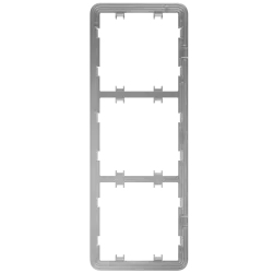 Marco vertical para tres dispositivos - Compatible con 2 x AJ-SIDEBUTTON-...-VERT - Compatible con 1 x AJ-CENTERBUTTO...