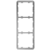 Marco vertical para tres dispositivos - Compatible con 2 x AJ-SIDEBUTTON-...-VERT - Compatible con 1 x AJ-CENTERBUTTO...