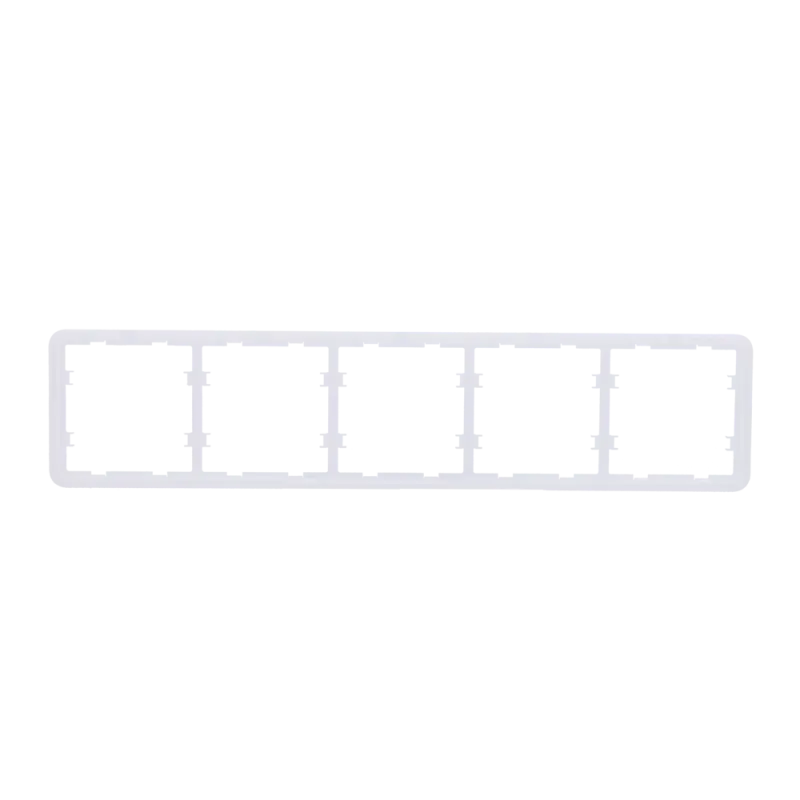 Marco para cinco dispositivos - Compatible con 2 x AJ-SIDEBUTTON - Compatible con 3 x AJ-CENTERBUTTON - Ajax - LightS...