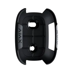 Soporte para botón de emergencia - Compatible con AJ-BUTTON-B y AJ-DOUBLEBUTTON-B - Instalación sencilla - Color negro