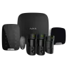 Kit de alarma profesional - Certificado Grado 2 - Comunicación Ethernet / dual SIM - Inalámbrico 868 MHz Jeweller y ...