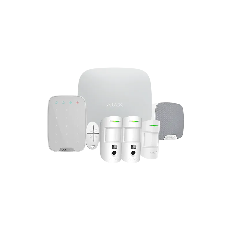 Kit de alarma profesional - Certificado Grado 2 - Comunicación Ethernet / dual SIM - Inalámbrico 868 MHz Jeweller y W... Kit de alarma profesional - Certificado Grado 2 - Comunicación Ethernet / dual SIM - Inalámbrico 868 MHz Jeweller y W...