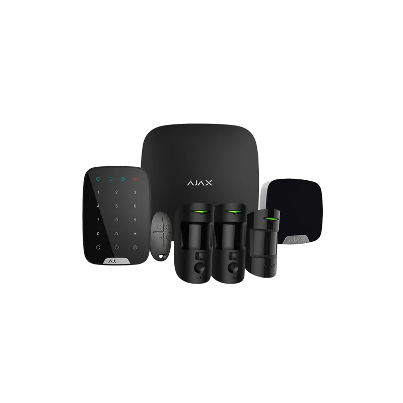Kit de alarma profesional - Certificado Grado 2 - Comunicación Ethernet /dual SIM 4G - Inalámbrico 868 MHz Jeweller y... Kit de alarma profesional - Certificado Grado 2 - Comunicación Ethernet /dual SIM 4G - Inalámbrico 868 MHz Jeweller y...