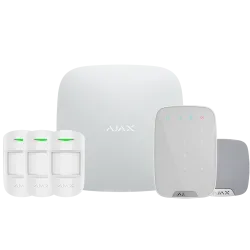 Kit de alarma profesional - Certificado Grado 2 - Comunicación Ethernet y GPRS - Inalámbrico 868 MHz Jeweller - Hasta...