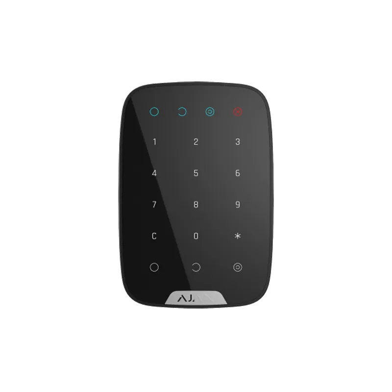 Teclado independiente negro - Bidireccional - Certificado grado 2 - Inalámbrico 868 MHz Jeweller - Armado, armado par...