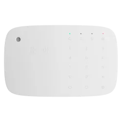 Carcasa para teclado con sirena y lector RFID - AJ-KEYPADCOMBI-W - Instalación sencilla - Plástico ABS - Color blanco