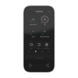 Teclado con pantalla IPS táctil y lector RFID - Armado/desarmado total o por grupos - Control de los escenarios de au...