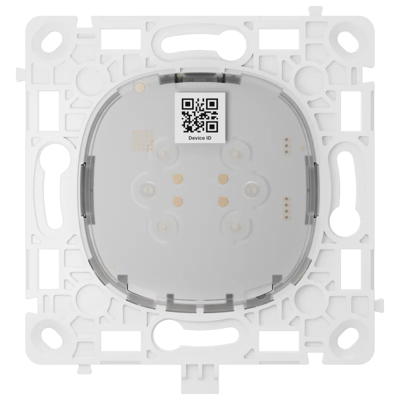 Relé interruptor inteligente doble y conmutable - Inalámbrico 868 MHz Jeweller - Alcance de comunicación hasta 1100 m...