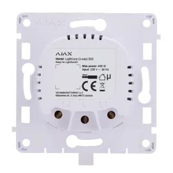 Relé para interruptor de luz conmutable - Inalámbrico 868 MHz Jeweller - Alcance de comunicación hasta 1100 m - Alime...