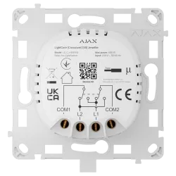 Relé para interruptor de luz de cruce - Inalámbrico 868 MHz Jeweller - Alcance de comunicación hasta 1100 m - Aliment...