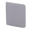 Panel táctil para interruptor de luz doble - Compatible con AJ-LIGHTCORE-2G - Retroiluminación LED - Panel táctil lat...