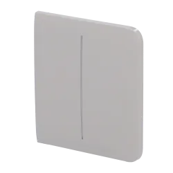 Panel táctil para interruptor de luz doble - Compatible con AJ-LIGHTCORE-2G - Retroiluminación LED - Panel táctil lat...