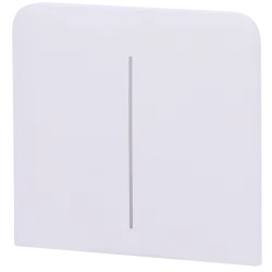 Panel táctil para interruptor doble vertical - Compatible con AJ-LIGHTCORE-2G-VERT - Retroiluminación LED - Panel tác...