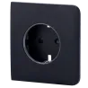 Tapa lateral para enchufe inteligente tipo F - Compatible con AJ-OUTLETCORE-SMART - Indicador LED sobre estado del en...