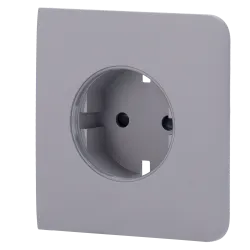 Tapa lateral para enchufe inteligente tipo F - Compatible con AJ-OUTLETCORE-SMART - Indicador LED sobre estado del en...