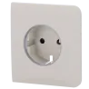 Tapa lateral para enchufe inteligente tipo F - Compatible con AJ-OUTLETCORE-SMART - Indicador LED sobre estado del en...