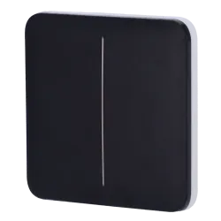 Panel táctil para interruptor de luz doble - Compatibilidad con AJ-LIGHTCORE-2G - Retroiluminación LED - Panel táctil...