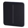 Panel táctil para interruptor de luz doble - Compatibilidad con AJ-LIGHTCORE-2G - Retroiluminación LED - Panel táctil...