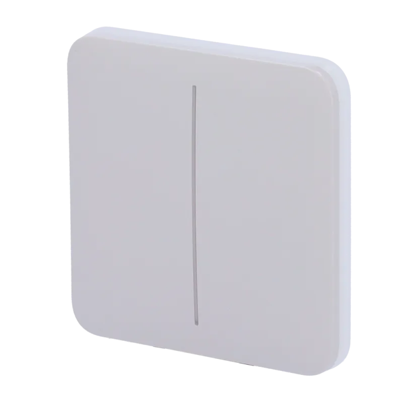 Panel táctil para interruptor de luz doble - Compatibilidad con AJ-LIGHTCORE-2G - Retroiluminación LED - Panel tácti...