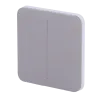 Panel táctil para interruptor de luz doble - Compatibilidad con AJ-LIGHTCORE-2G - Retroiluminación LED - Panel tácti...