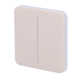 Panel táctil para interruptor de luz doble - Compatibilidad con AJ-LIGHTCORE-2G - Retroiluminación LED - Panel tácti...