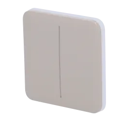 Panel táctil para interruptor de luz doble - Compatibilidad con AJ-LIGHTCORE-2G - Retroiluminación LED - Panel tácti...
