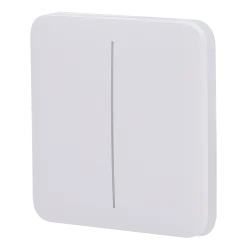 Panel táctil para interruptor de luz doble - Compatibilidad con AJ-LIGHTCORE-2G - Retroiluminación LED - Panel tácti...
