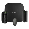 Kit de alarma profesional - Certificado Grado 2 - Comunicación Ethernet y dual SIM GPRS - Inalámbrico 868 MHz Jewelle...