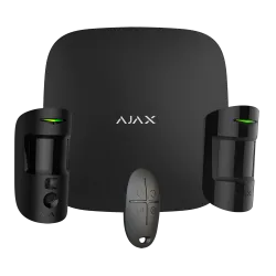 Kit de alarma profesional - Certificado Grado 2 - Comunicación Ethernet y dual SIM GPRS - Inalámbrico 868 MHz Jewelle...