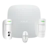 Kit de alarma profesional - Certificado Grado 2 - Comunicación Ethernet y dual SIM GPRS - Inalámbrico 868 MHz Jewelle...