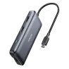 Anker - Hub USB-C 8 en 1 - Admite la carga PD100W - Transferencia de datos de 5Gbps - Admite resolución 4K@60Hz - 2x...