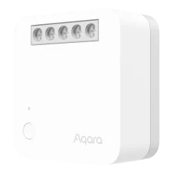 Aqara Módulo Individual T1 Neutro - Zigbee 3.0 - Requiere AQARA HUB - Medidor de consumo - Protección contra alto v...