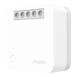 Aqara Módulo Individual T1 Neutro - Zigbee 3.0 - Requiere AQARA HUB - Medidor de consumo - Protección contra alto v...